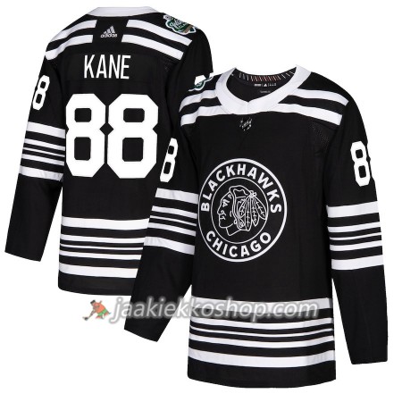Miehille NHL Chicago Blackhawks Pelipaita Patrick Kane 88 2019 Winter Classic Adidas Musta Authentic